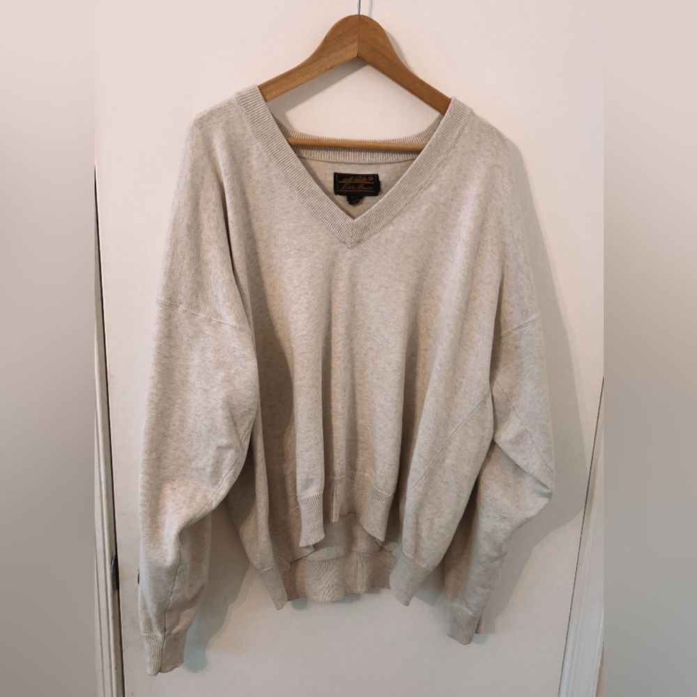Brand new super soft oversized Eddie Bower sweatshirt